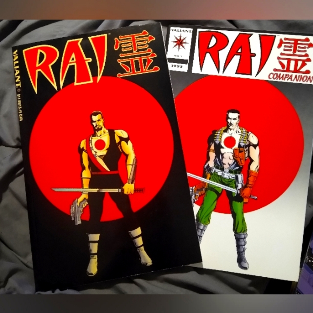 RAI Comic Book Set by Valiant 1993